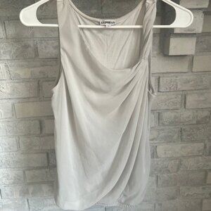 Women's Tank Top, Size S, Silver